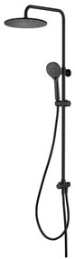 Coloana de dus negru mat Omnires Yosemite fara baterie