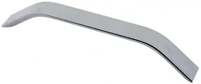 Maner metalic pentru mobilier, model Kartal stil modern/minimalist, Distanta dintre gauri = 128 | 160 | 192 | 256 | 320 mm, finisaj aluminiu