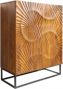 Dulap din lemn Scorpion 120cm Mango, maro