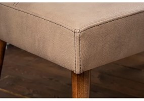 Taburet VITO, 46 x 92 cm, maro