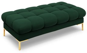 Banca Bali velvet/picioare gold – L133 x l62 x h41