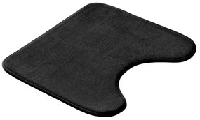 Covoraș de baie negru pentru WC 45x45 cm Vitamine – douceur d'intérieur