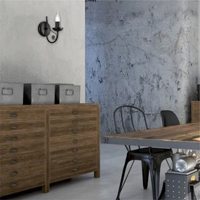 Lampă de perete DONATO 1xE14/40W/230V negru