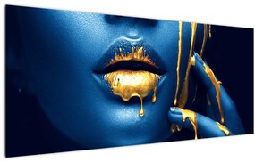 Tablou cu fața omeneaască (120x50 cm)