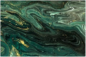 Tablou - Marmură verde (90x60 cm)