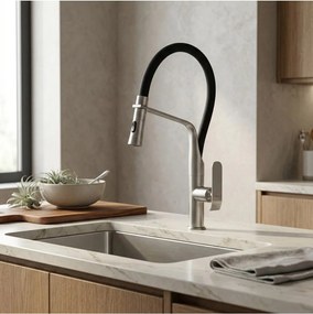 Baterie bucatarie Rea Castor crom periat