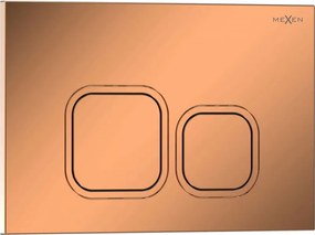 Mexen Tex 03 buton de spălare, aur roz lucios - 6103-09