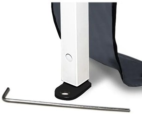 Deuba Stand Capri 3 × 3 antracit