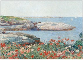 Tablou - Childe Hassam, Poppies,  Isles of Shoals, reproducere (70x50 cm)