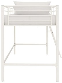 Pat pentru copii alb înalt 90x200 cm Jodie – Støraa