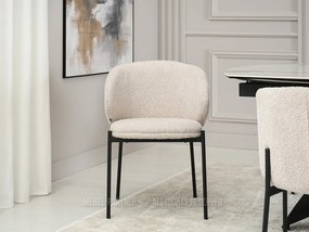 Scaun Marleen (tmavocrem + negru). 1111153