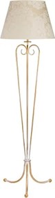 Brilagi - Lampă de podea SONIA 1xE27/15W/230V crem/patină