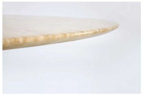 Masă de bucătărie Linwood, piatră / nuc
