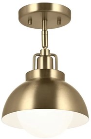 Lampă de perete Kichler KL-NIVA-1W-1P-CPZ NIVA 1xE27/40W/230V alamă