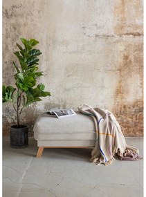 Taburet verde cu tapițerie din catifea reiată Tori – Bonami Selection