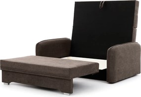 OFERTA Canapea extensibila 2 locuri LAINE, maro, calitate II