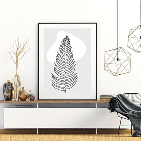 Poster - Abstracție naturală (A4)