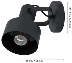 Spot CASIBARE 1xE27/28W/230V Eglo 99517