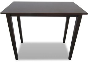 241703 vidaXL Masă de bar din lemn, maro