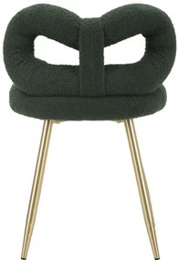 Mauro Ferretti Scaun Mini Ilary Verde Cm Ø 40X67 (Inaltime Sezut Cm 46) | Aosom Romania