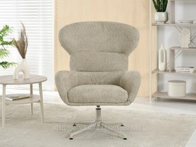 Fotoliu Trudy (bej + crem). 1110434
