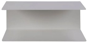 Raft dublu de perete din metal Actona Joliet, lățime 35 cm, alb