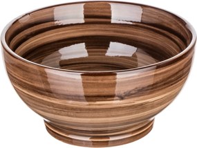 Set de 6 boluri Palas 14,3 cm, maro