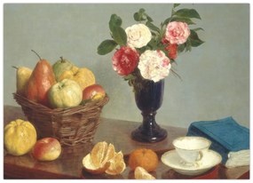 Tablou - Henri Fantin-Latour, Still  Life, reproducere (70x50 cm)