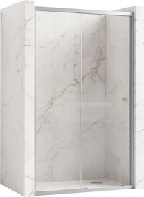 Usa de nisa culisanta Rea Primo Slide 110 cm sticla 4 mm crom
