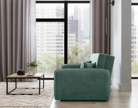OFERTA Canapea extensibila 2 locuri LAINE, verde II. calitate