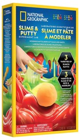 SET EDUCATIV EXPERIMENT DE CREARE SLIME SI PLASTILINA - NATIONAL GEOGRAPHIC (NG24729)