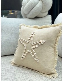 Față de pernă din bumbac 43x43 cm Seashells – Mioli Decor