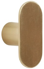 Cârlig auriu de montat pe perete din metal Piccolo – Hübsch