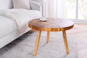 Masuta din lemn de tec MOSAIK 60cm