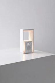 Immax 09113L - Lampă de birou LED cu ceas deșteptător și încărcare CALM LED/3,5W/5V