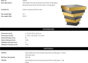 Masuta auxiliara design LUX Zamora