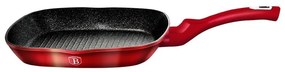 Tigaie grill marmorata 28 cm Burgundy Metalic Line Berlinger Haus BH 1271