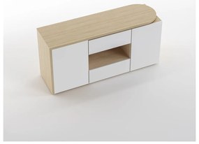 Birou cu blat cu aspect de lemn de stejar 48x159 cm Tango – TemaHome