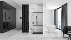 Cabina de dus Rea Concept Black 80x100