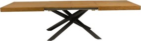 MASA WOOD - EXTENSIBILA CU PICIOR METALIC