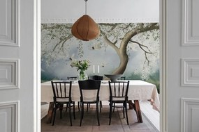 Fototapet, Tree of Dreams, White, Rebel Walls