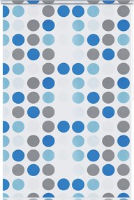 vidaXL Roletă perdea de duș 140x240 cm Model cercuri