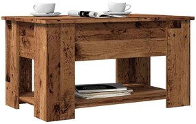 vidaXL Masuta de cafea Lemn vechi 79x49x41 cm Lemn prelucrat