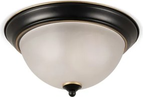 BRILAGI - Plafonieră FRESCO 2xE27/40W/230V diam. 28 cm negru/auriu