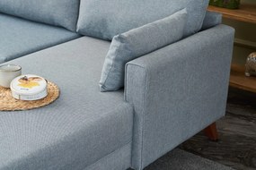 Canapea extensibilă Bellina 1 (albastru) (D). 1063011