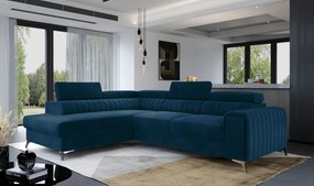 Coltar tapitat, extensibil, 278x92x205 cm, Laurence L02, Eltap (Culoare: Bej / Paros 02)