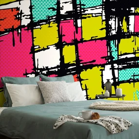 Tapet autoadeziv pop-art de stil