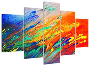Tablou - Abstract colorat (150x105 cm)