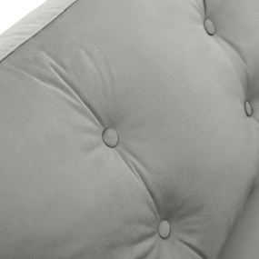 Canapea gri 3 locuri MANDI VELVET