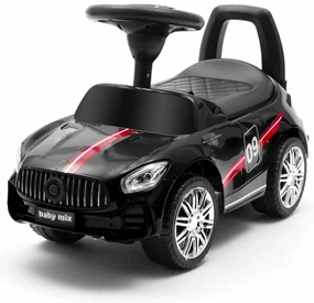 Mașinuță Baby Mix pentru copii cu sunet Racer, negru